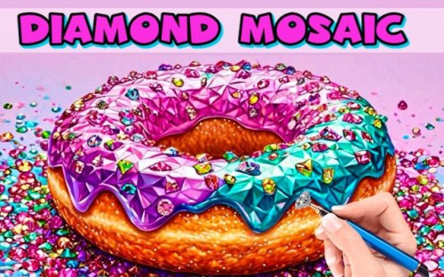 Diamond Mosaic Art Puzzle Game