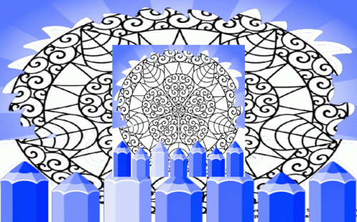 Difficult Coloring Pages: Advanced Art Game