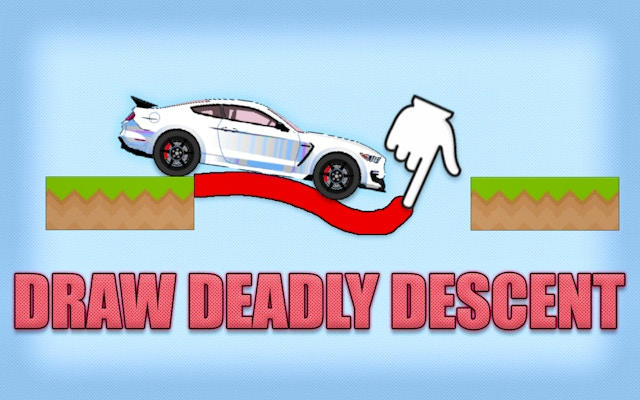 Draw Deadly Descent: Physics Puzzle Racing