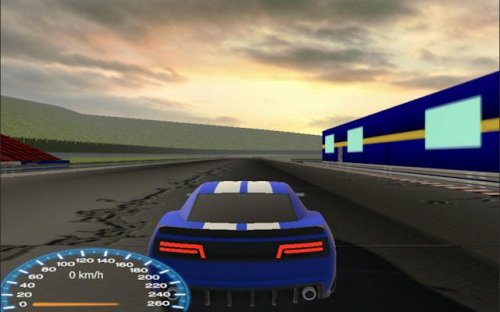 Drive Blue Car: Ultimate Racing Game