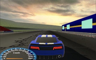 Drive Blue Car: Ultimate Racing Game