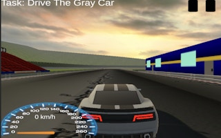 Drive Gray Car: Ultimate Racing Simulator