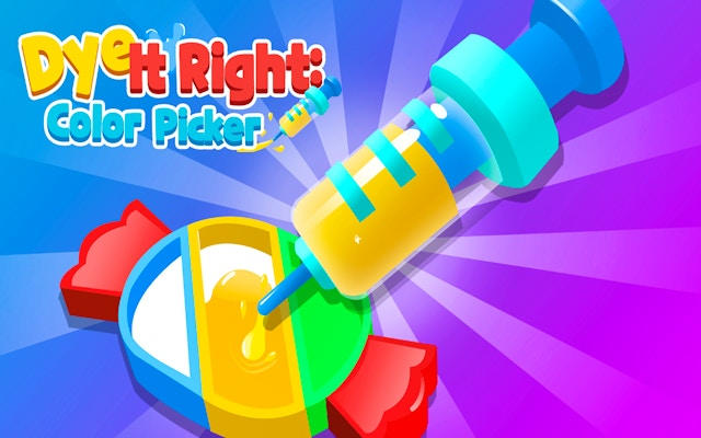Dye It Right: Color Picker Puzzle Game