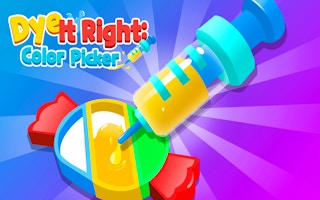 Dye It Right: Color Picker Puzzle Game