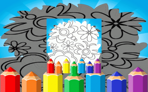 Easy Drawings To Color For Kids - Free Coloring Book Game