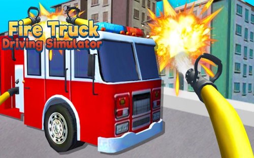 Fire Truck Driving Simulator: Emergency Vehicle Game