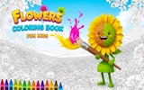 Flowers Coloring Book for Kids - Free Creative Game