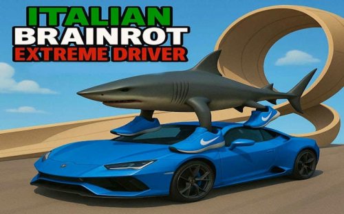 Italian Brainrot Extreme Driver - Chaotic Racing Game