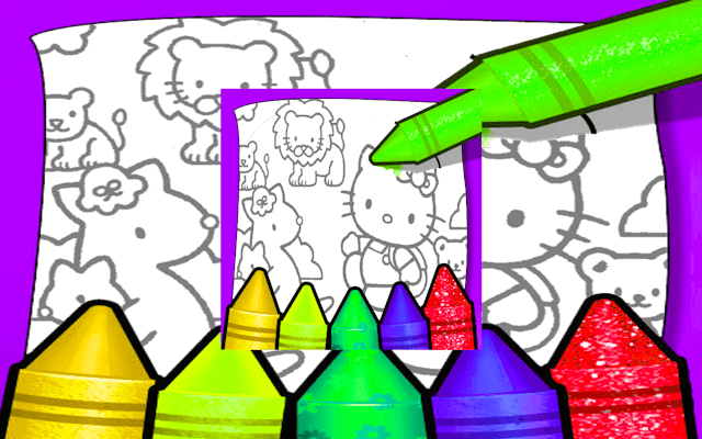 Kid Learning Coloring Pages: Free Coloring Game