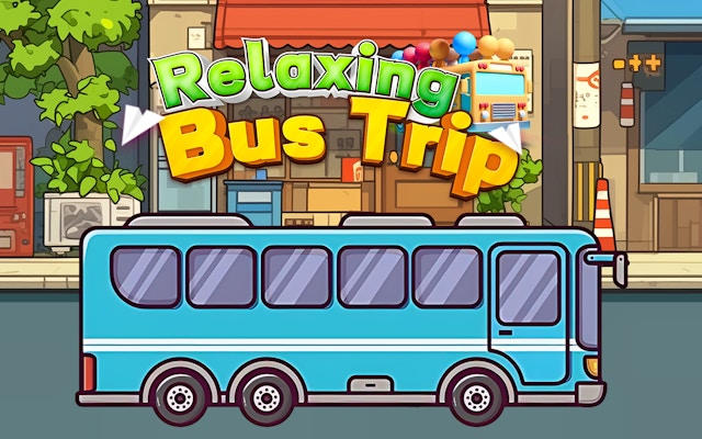 Relaxing Bus Trip: Color Match Puzzle