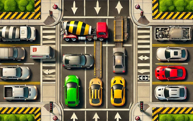 Unblock Car Parking Puzzle Game