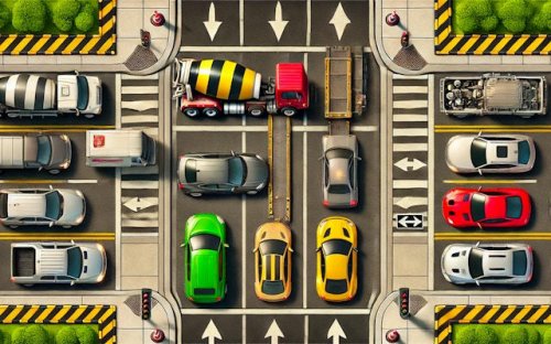 Unblock Car Parking Puzzle Game